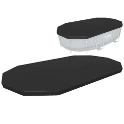 Bestway 58425 Pool Cover for Oval Frame Pool 427 x 250 x 100 cm