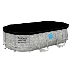 Bestway 58425 pool cover, perfect for keeping your pool clean from debris
