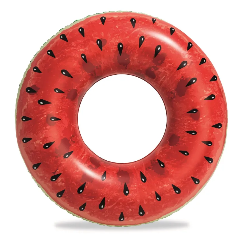 Vibrant swimming ring, perfect for pool or beach fun