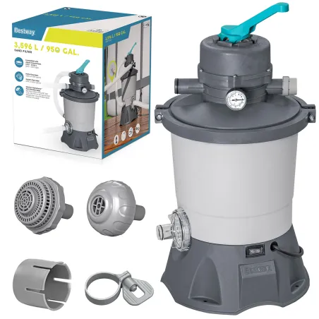 Bestway 58515 sand filter pump 3596 L/h, reliable and efficient pool pump