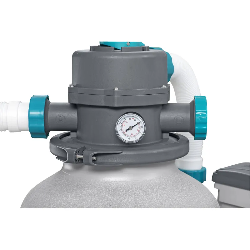 Bestway 58499 sand pump with high capacity for quick water filtration