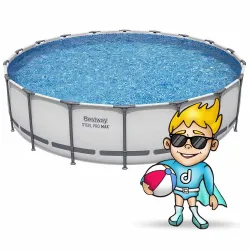 Large garden frame pool 549 x 122 cm, great for family gatherings