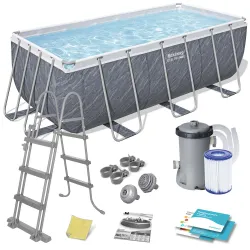 Garden Frame Pool 412 x 201 x 122 cm 11in1 Bestway 56722
