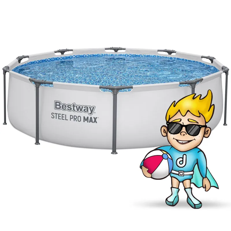 Outdoor frame pool 305 x 76 cm, perfect for summer fun