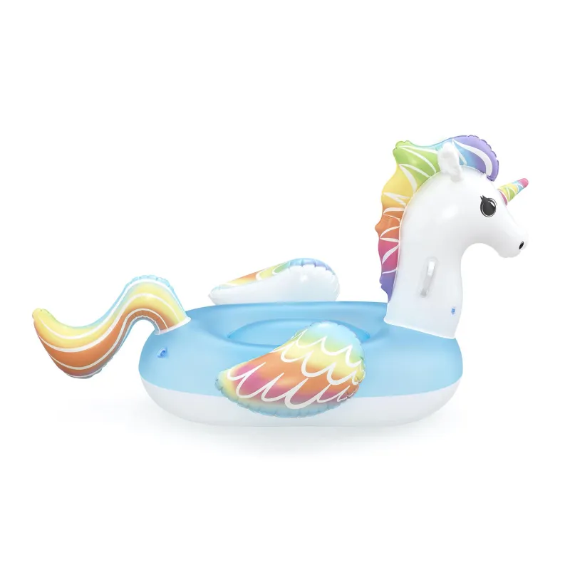 Inflatable unicorn 155 x 119 cm, made of durable PVC material