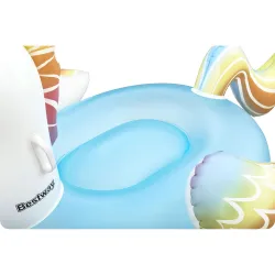 Inflatable unicorn 155 x 119 cm, perfect for summer water play