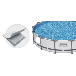 Durable garden frame pool 427 x 84 cm, weather-resistant for long-lasting use