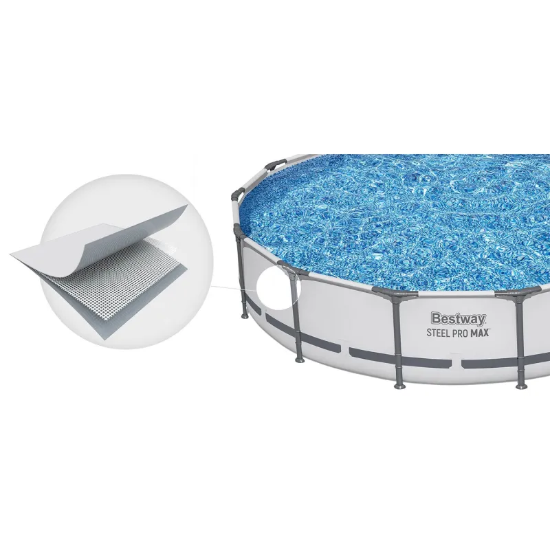 Durable garden frame pool 427 x 84 cm, weather-resistant for long-lasting use