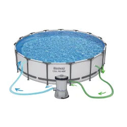 Garden frame pool 457 x 107 cm with water care accessories Bestway 56488