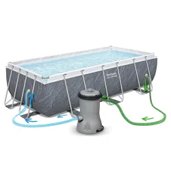 Bestway 11-in-1 garden frame pool 56721 perfect for relaxation in the garden