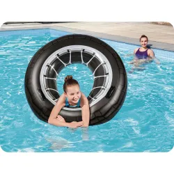 Comfortable and safe 119 cm swimming ring for kids