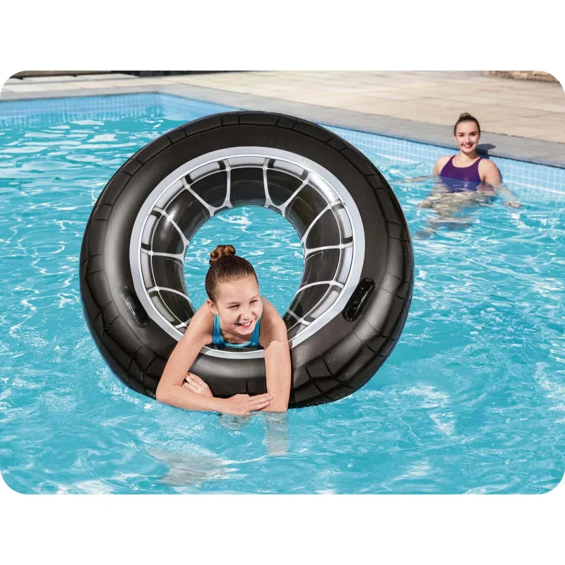 Comfortable and safe 119 cm swimming ring for kids