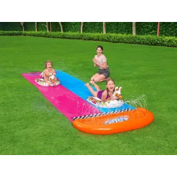 Colorful Bestway 52320 water slide, great for outdoor playtime