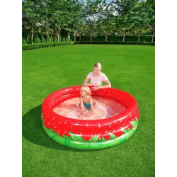 Inflatable children's pool 160 x 38 cm, durable material, fun pool
