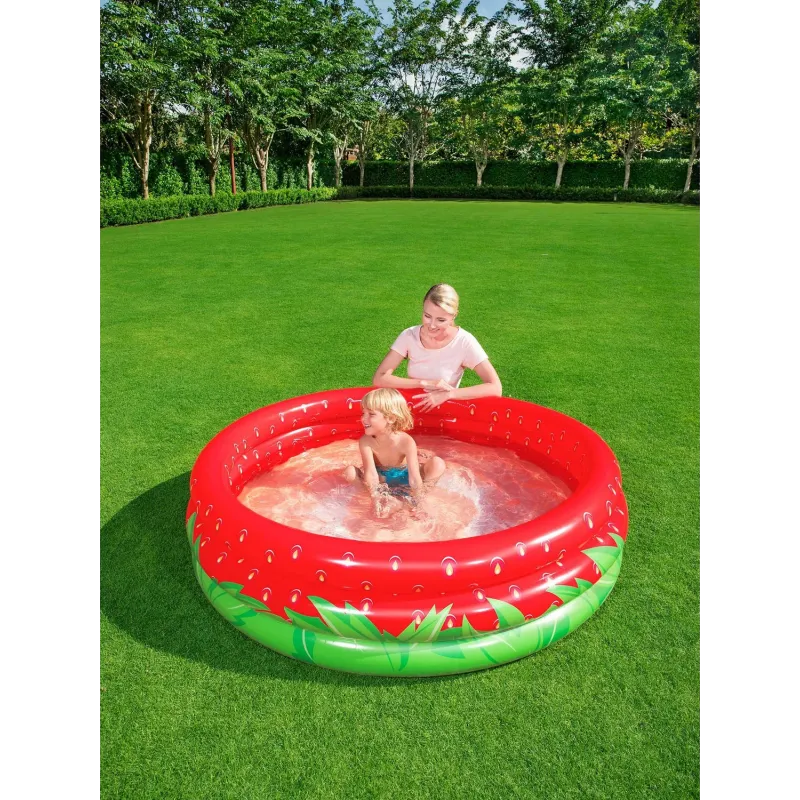 Inflatable children's pool 160 x 38 cm, durable material, fun pool