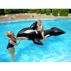 Inflatable orca Jumbo Bestway 41009, colorful water play product for fun