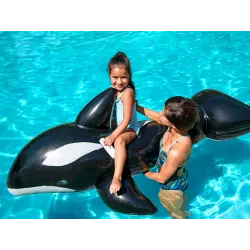 Inflatable orca Jumbo Bestway 41009, made of durable material, perfect for holidays