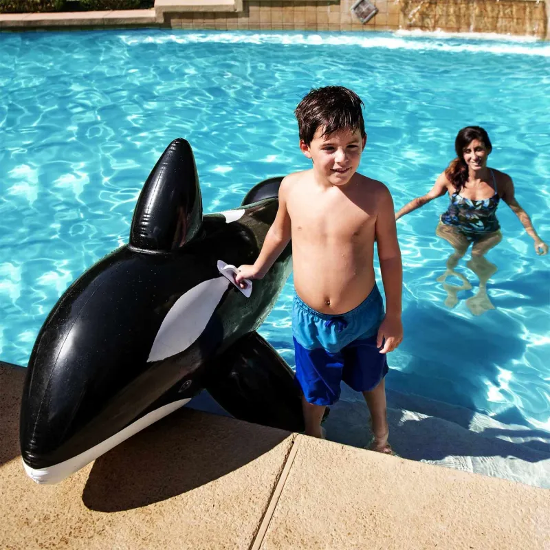 Inflatable orca Jumbo Bestway 41009, great fun for the garden or pool