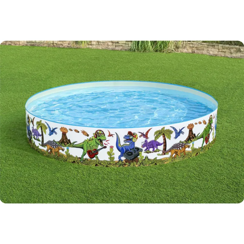 Dinosaurs garden pool 244x46cm, perfect for little dinosaur lovers