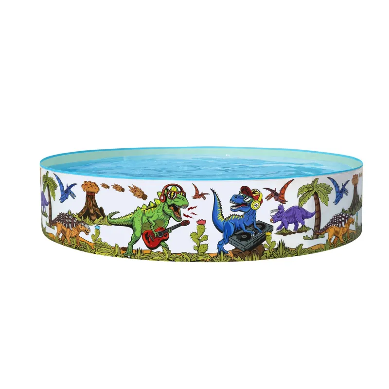 Perfect children's pool dinosaur 183 x 38 cm for summer outdoor fun