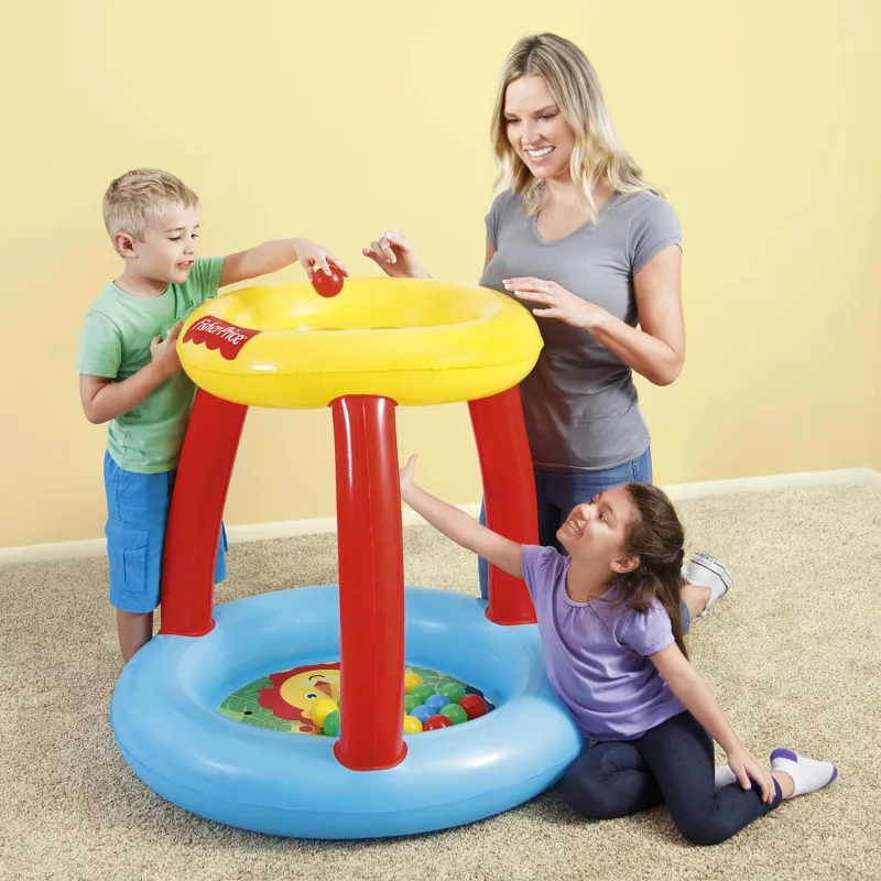 Fisher Price colorful playpen, perfect for indoor or outdoor play
