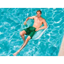 Bestway 43097 Blue Inflatable Swimming Chair, stylish and comfortable for outdoor use
