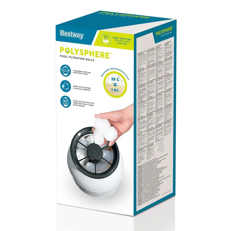 Filter balls for sand pump, perfect for maintaining clean water