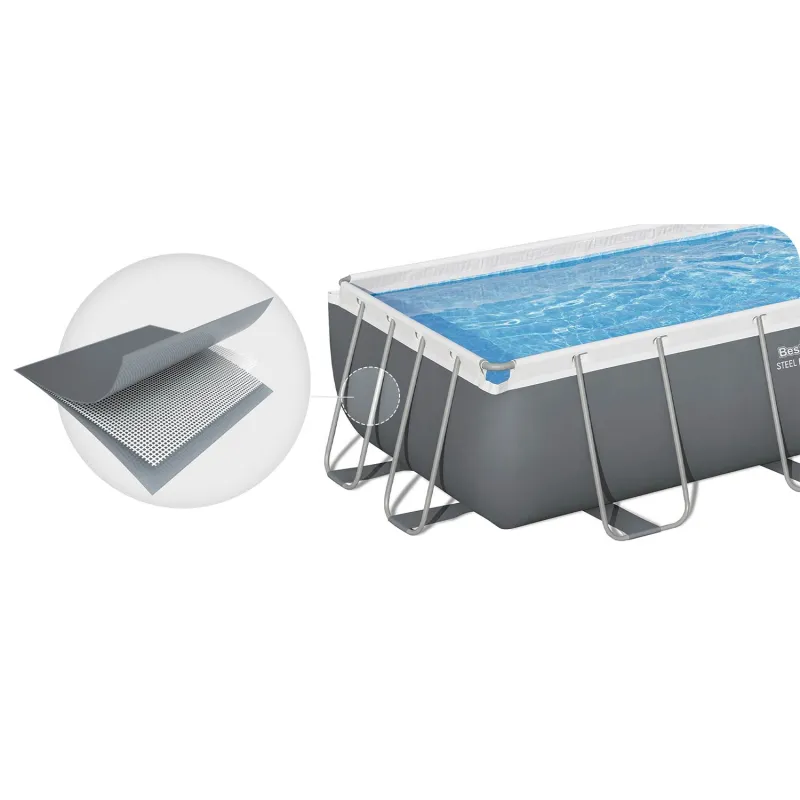 Frame pool 404 x 201 x 100 cm, perfect for relaxing in the garden
