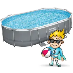Modern style Bestway 56448 Frame Pool 488 x 305 x 107 cm