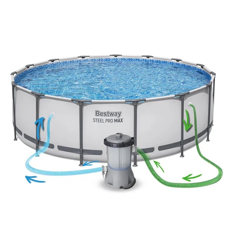 Frame pool 457 x 122 cm, great for summer parties and family gatherings