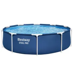 Garden frame pool 305 x 76 cm 8-in-1, perfect for kids' outdoor fun