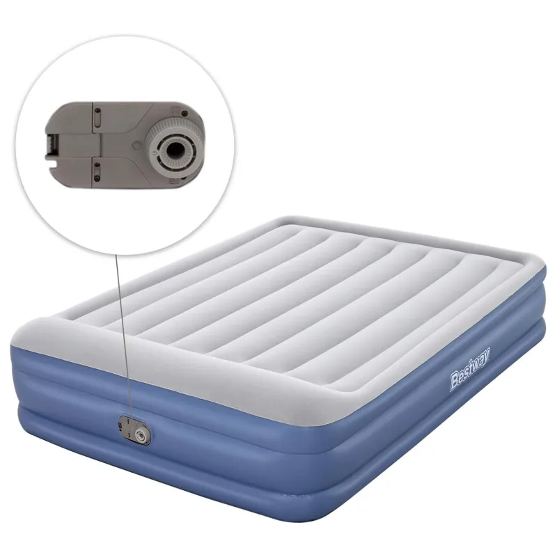 Inflatable airbed, a great choice for trips and accommodating guests comfortably