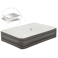 Multifunctional inflatable airbed, perfect for guest nights