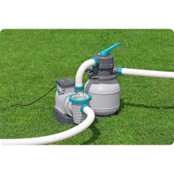 Pool pump with 25kg sand, excellent for water filtration