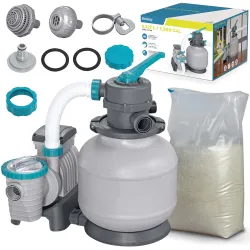 Sand Pump 8327 l/h + 25kg Sand Bestway 58499