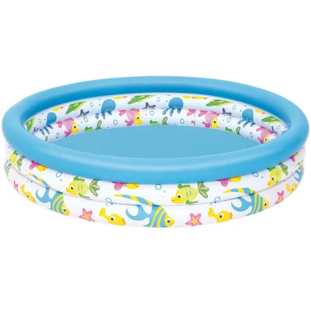 Children's pool 122 x 25 cm, perfect for outdoor fun in the garden