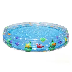 Durable inflatable pool made from safe materials for children