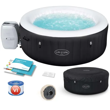 Inflatable Hot Tub Lay-Z Miami for four, perfect for relaxation and hydrotherapy