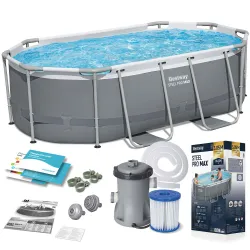 Garden Frame Pool 305 x 200 x 84 cm 10-in-1 Bestway 5614A