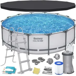 11in1 Garden Frame Pool 427 x 107 cm, perfect for outdoor enjoyment, durable design
