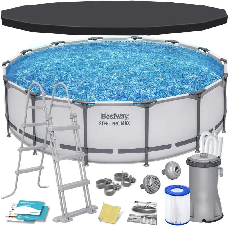 11in1 Garden Frame Pool 427 x 107 cm, perfect for outdoor enjoyment, durable design