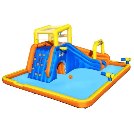 Inflatable playground Mega Park 551 x 502 x 265 cm, vibrant and safe for kids