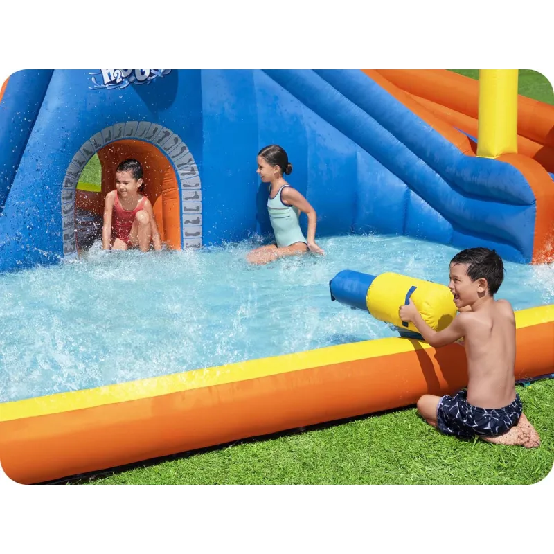 Inflatable playground Mega Park, perfect for garden or beach play
