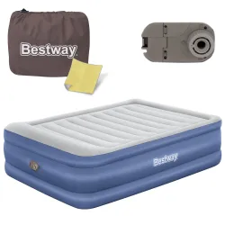 Inflatable Airbed 203x152x61 cm with Built-in Electric Pump Bestway 67690