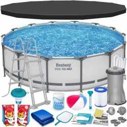 19-in-1 frame pool 427 x 107 cm, perfect for outdoor fun, sturdy design