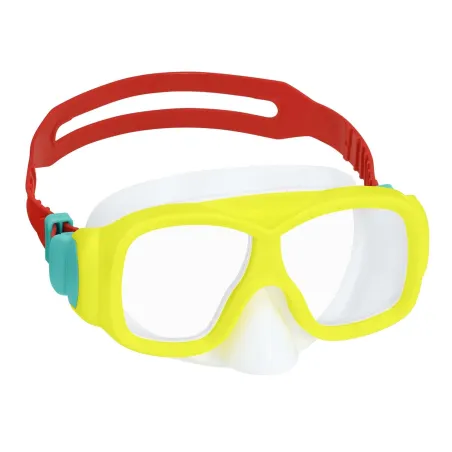 Yellow-red swimming mask Bestway 22039, perfect for water fun