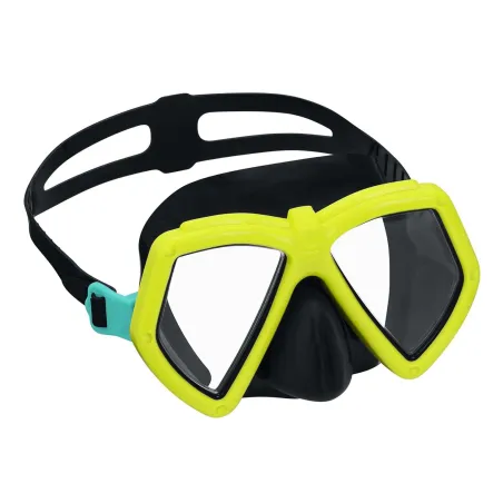 Bright yellow swimming mask Bestway 22040, perfect for water fun
