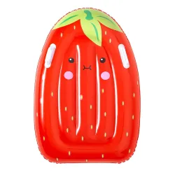 Colorful strawberry-style swimming board, great for summer fun