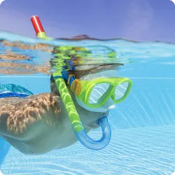 Bestway 24035 Green Diving Set, great for snorkeling adventures