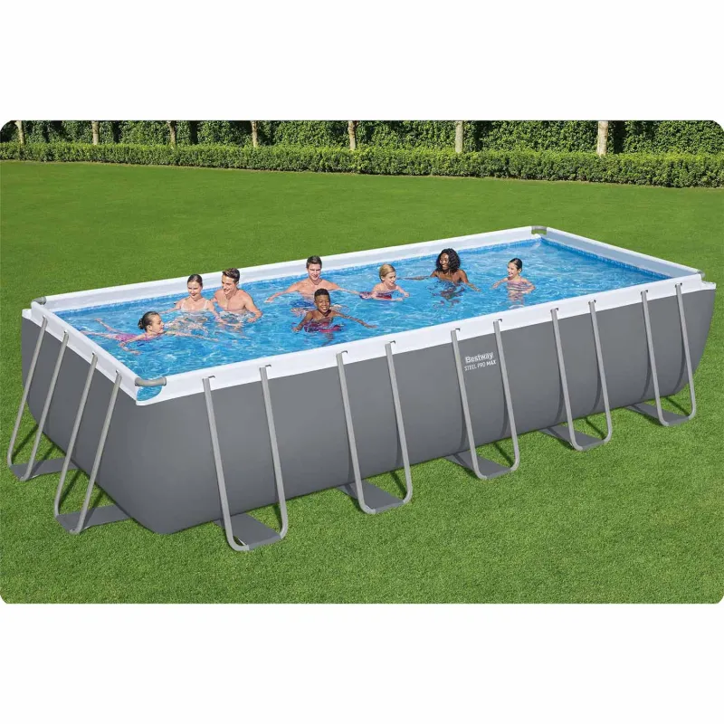 Outdoor frame pool 640 x 274 x 132 cm, perfect for summer fun